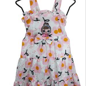 Elsa Baby printed dress girls flower printed sleeveless