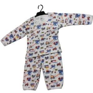 Cotton Baby Pajaras long sleeve Toy printed